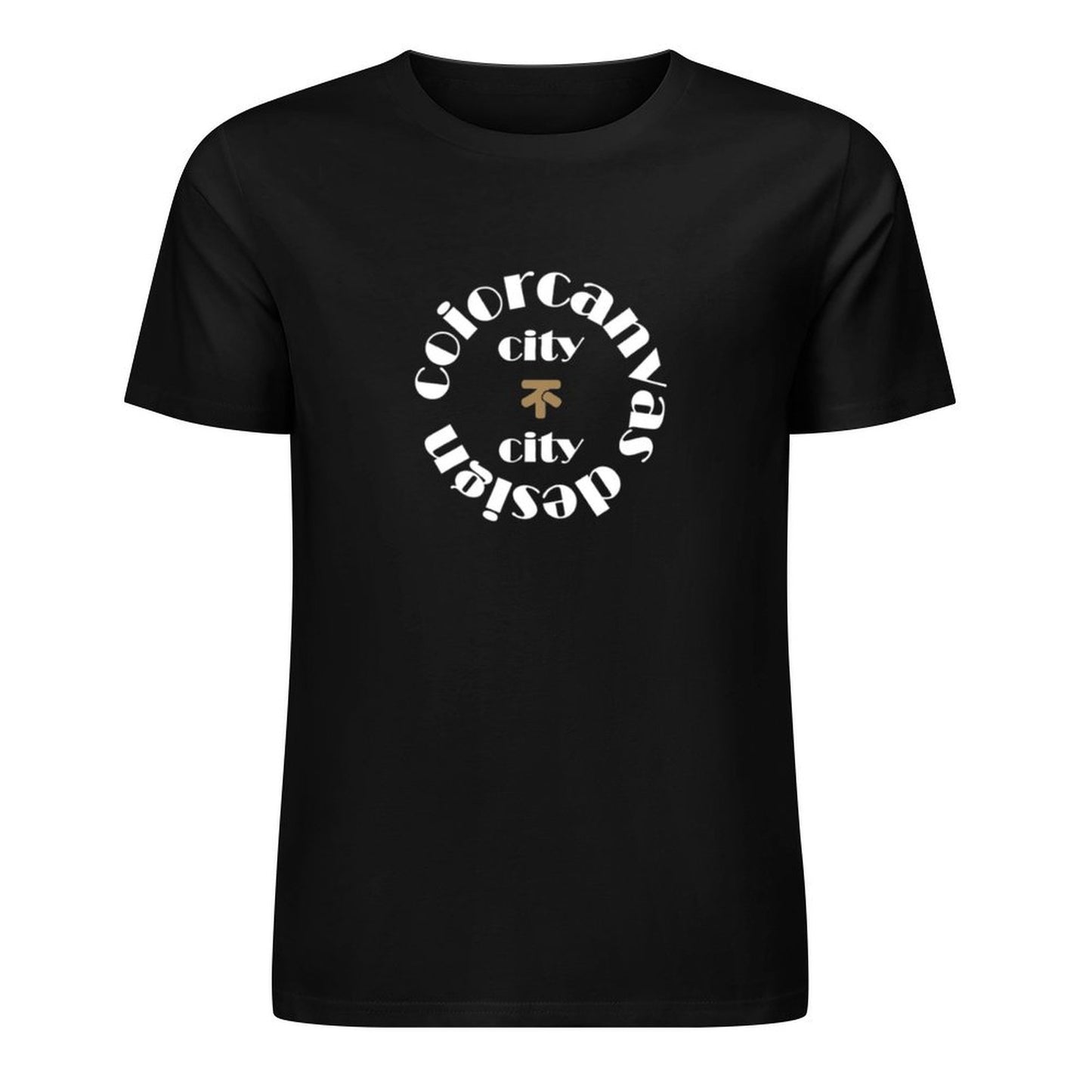 “City不City”Theme Men's T-shirt | 100% Cotton Basic | Lightweight and Breathable for Daily Commuting