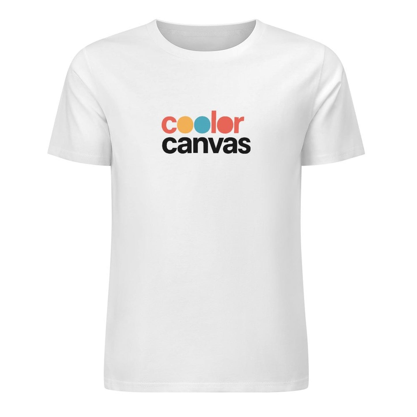 Men's all cotton printed T-shirt | Brand logo design | 100% cotton breathable | Casual and versatile summer style