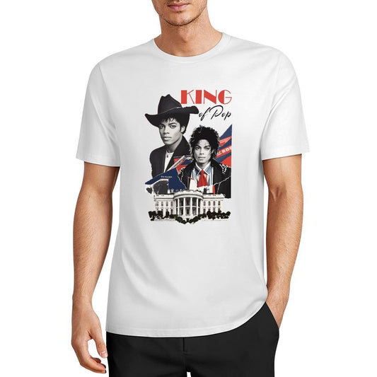 MJ Cotton Tee: 100% Premium Cotton · Eco-Friendly Print · Michael Jackson Tribute