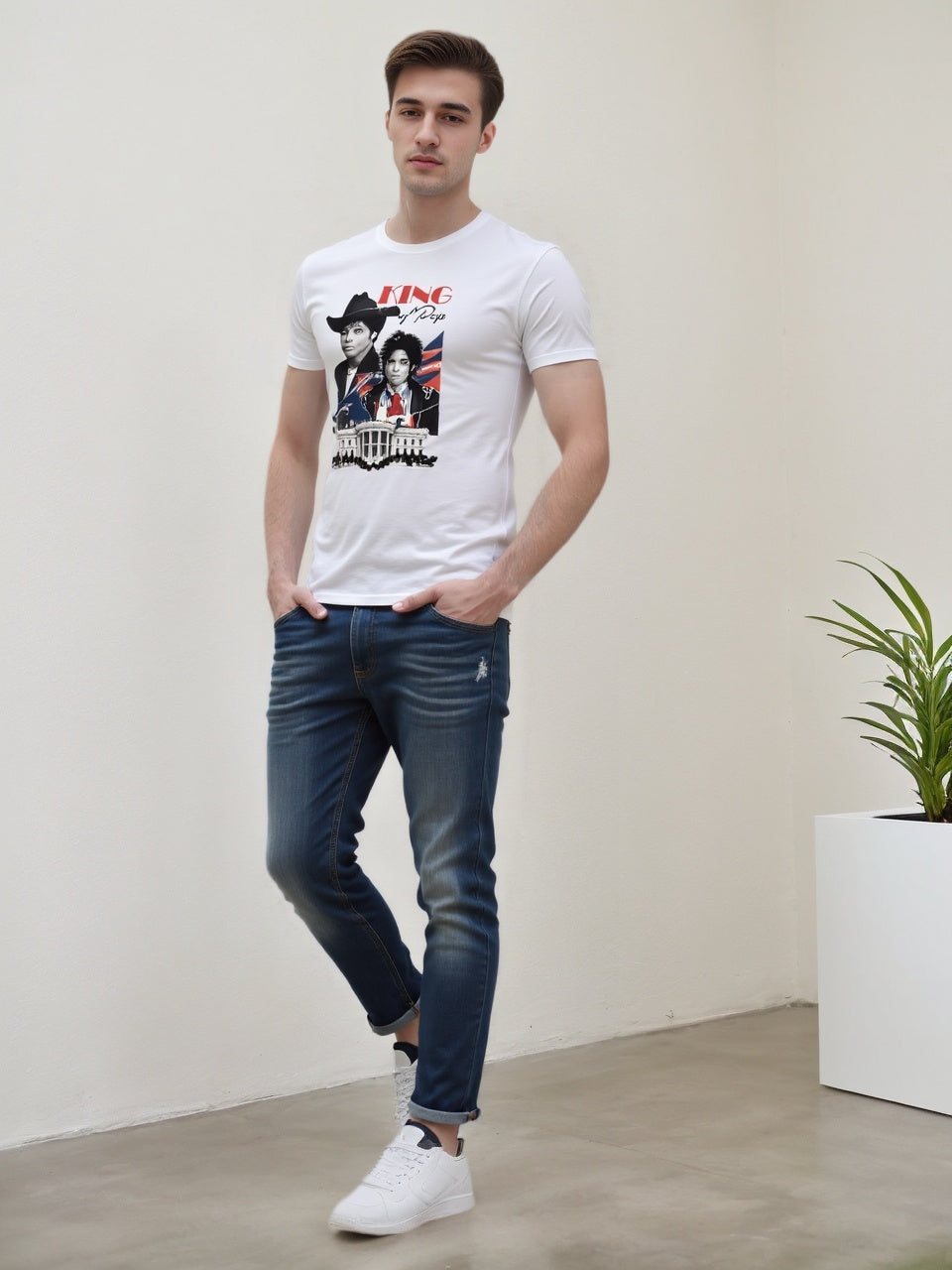 MJ Cotton Tee: 100% Premium Cotton · Eco-Friendly Print · Michael Jackson Tribute