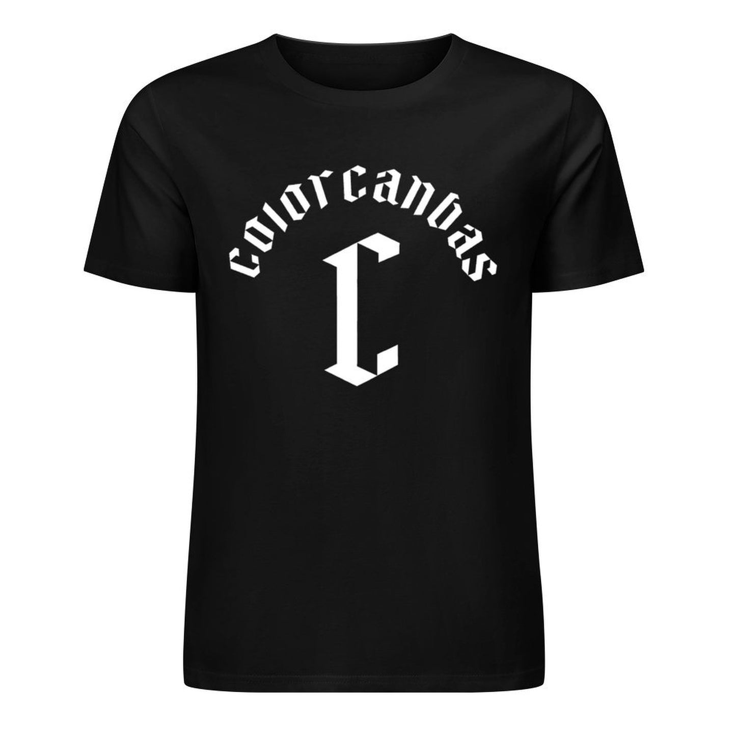 Men's pure cotton basic T-shirt | Brand letter combination print | Trendy logo | Comfortable and versatile