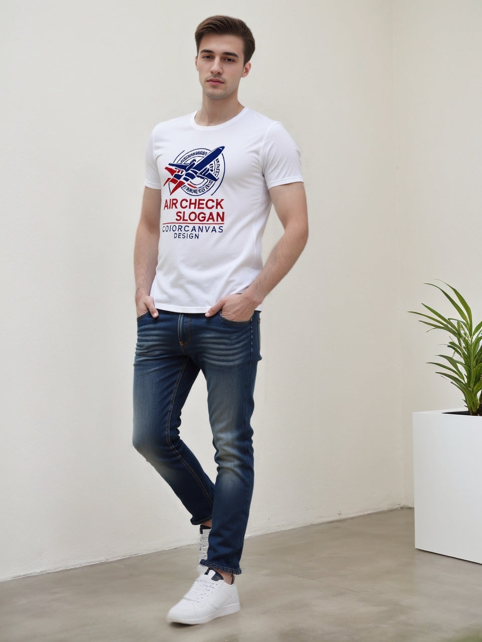 Men's Graphic Tee - 100% Cotton Streetwear Essentialree