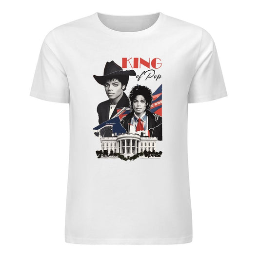 MJ Cotton Tee: 100% Premium Cotton · Eco-Friendly Print · Michael Jackson Tribute